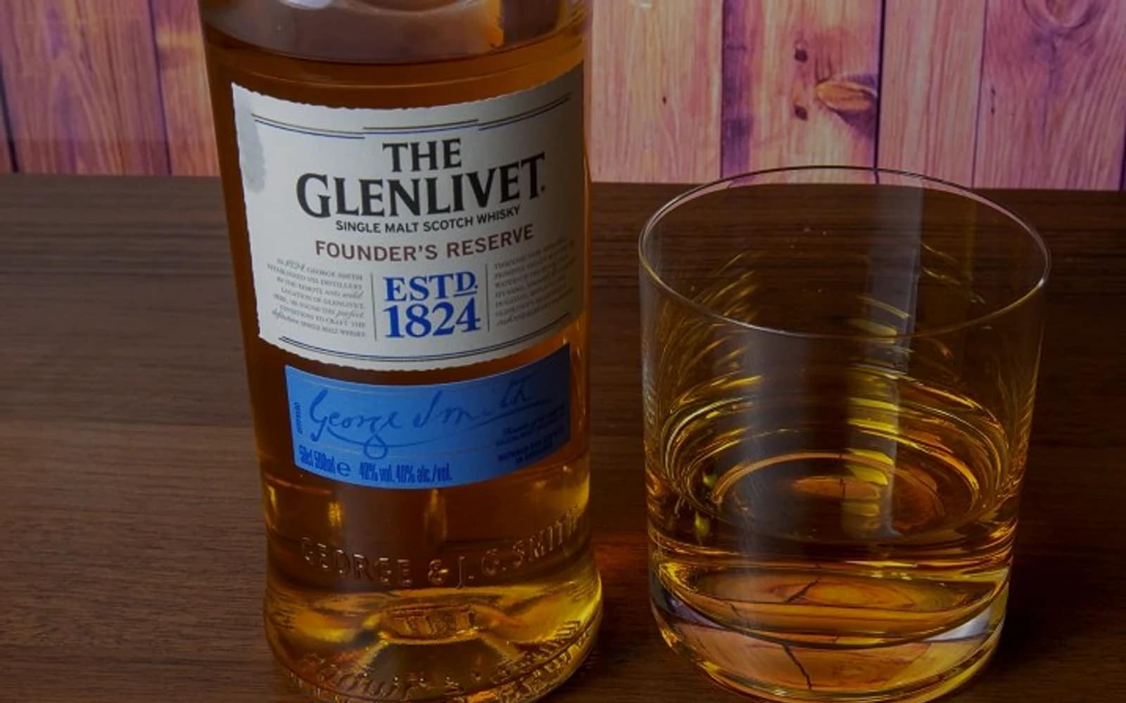 The Glenlivet production and whisky-making detail.