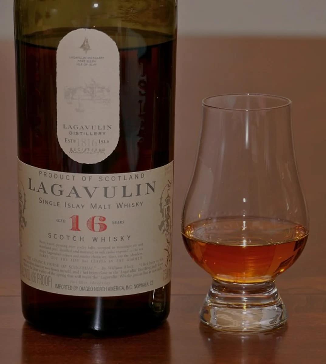 A group of Lagavulin whisky expressions from the editorial archive.