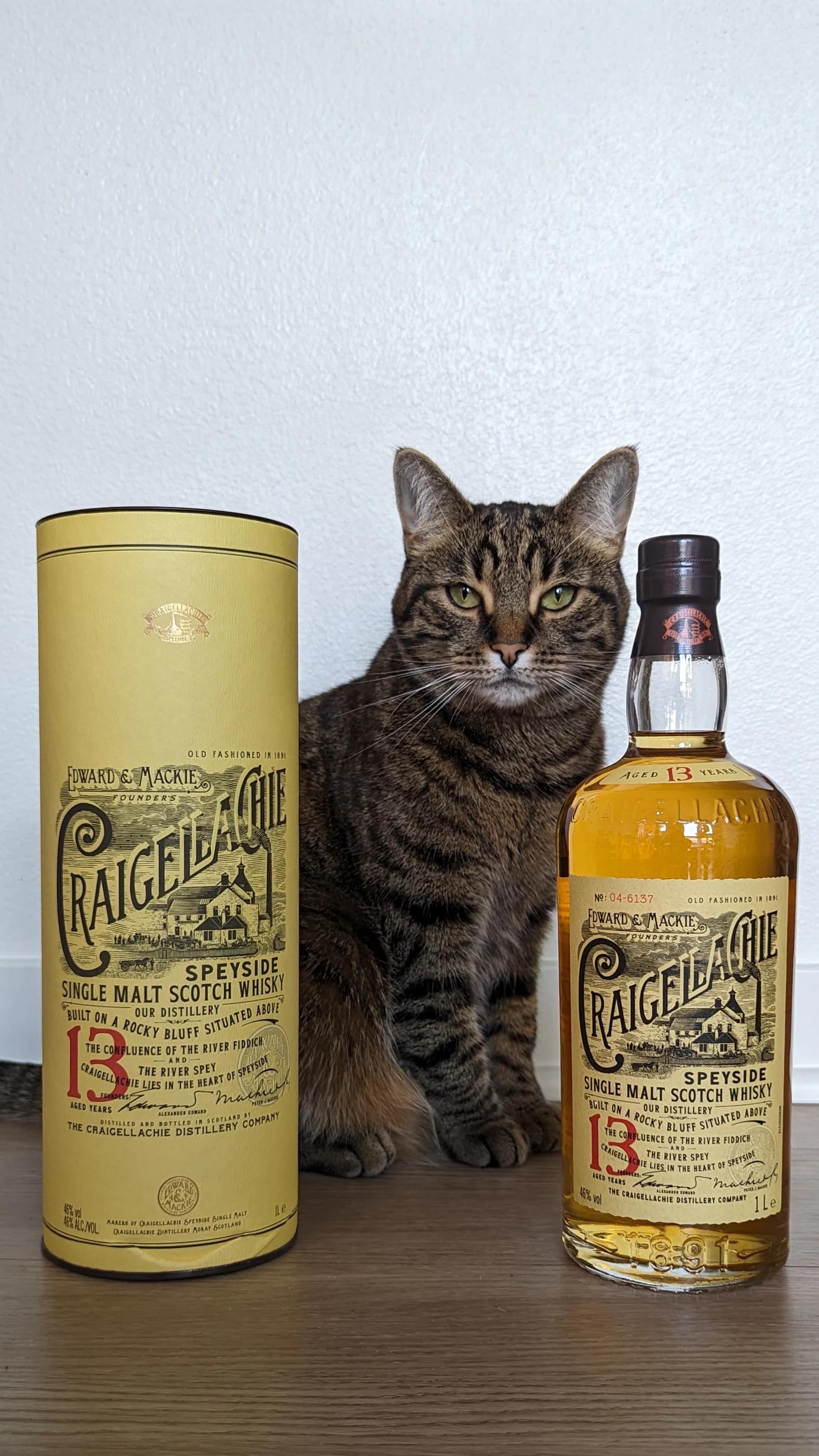 Collection photograph filed under the owner-supplied working label “Craigelachie 13”; bottle facts await review.