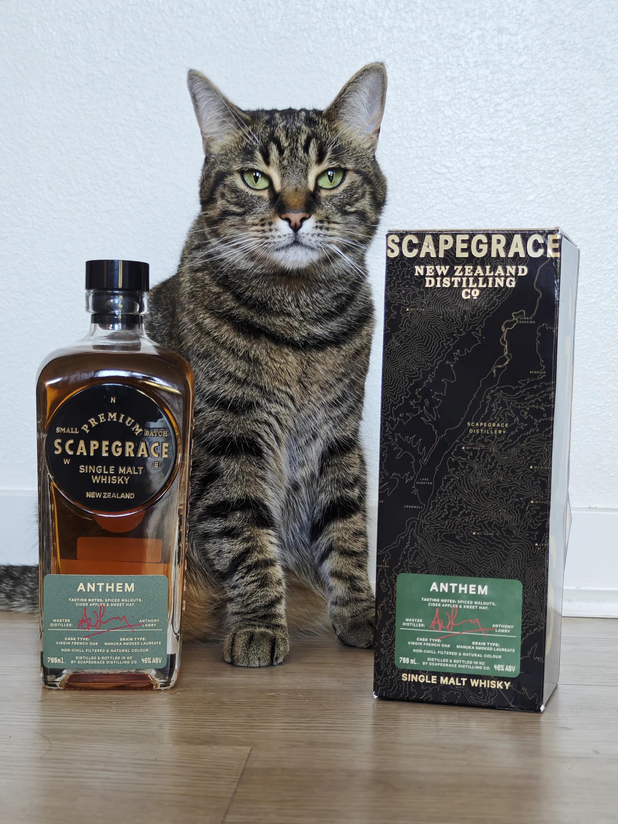 Collection photograph filed under the owner-supplied working label “Scapegrace”; bottle facts await review.