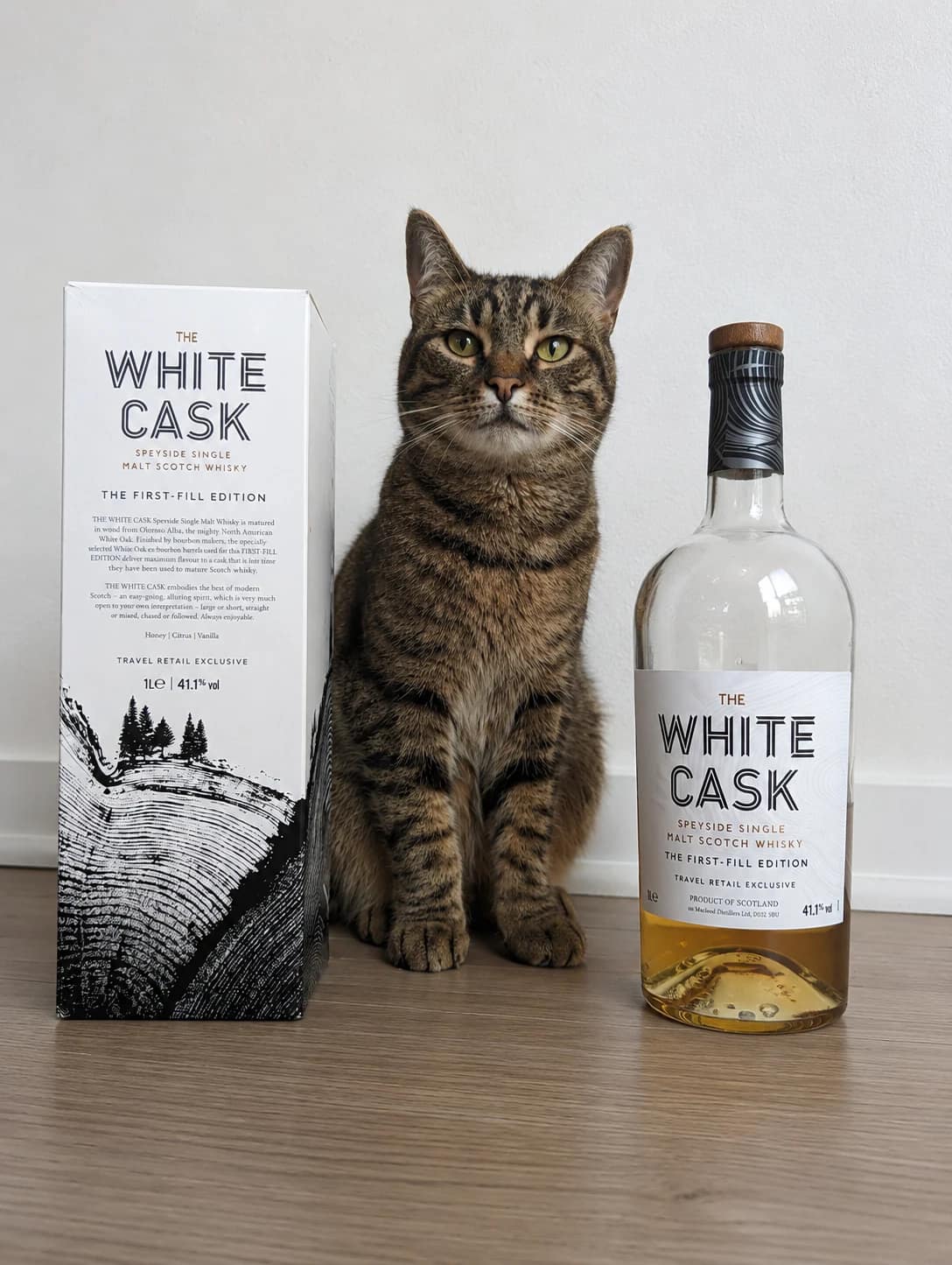 Collection photograph filed under the owner-supplied working label “The White Cask”; bottle facts await review.