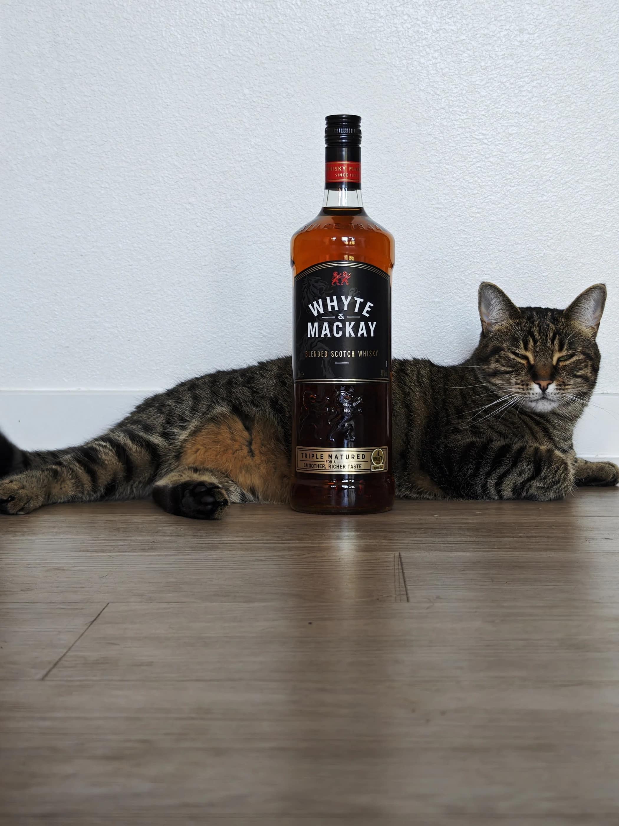 Collection photograph filed under the owner-supplied working label “Whyte & Mackay”; bottle facts await review.
