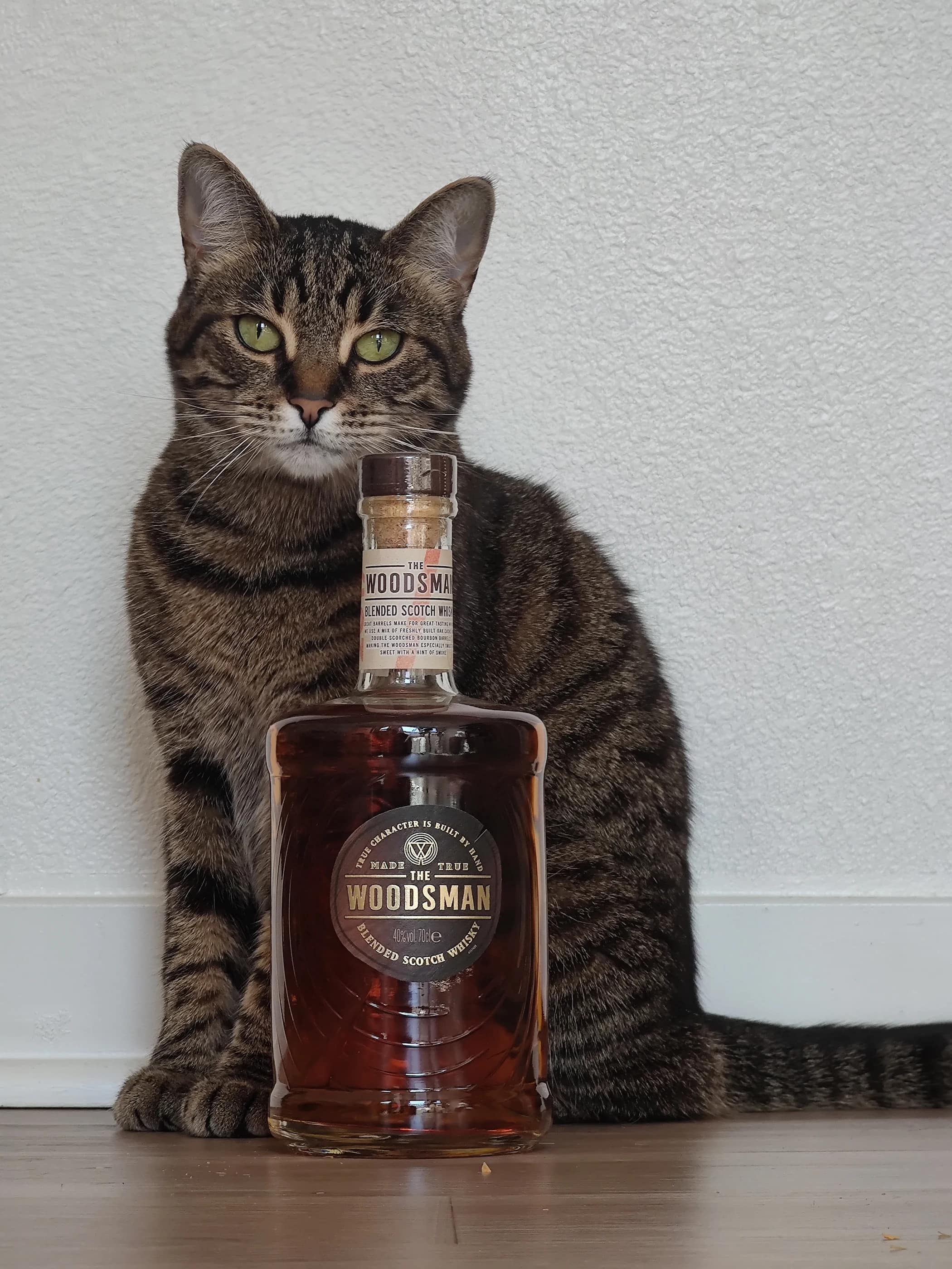 Collection photograph filed under the owner-supplied working label “The Woodsman”; bottle facts await review.