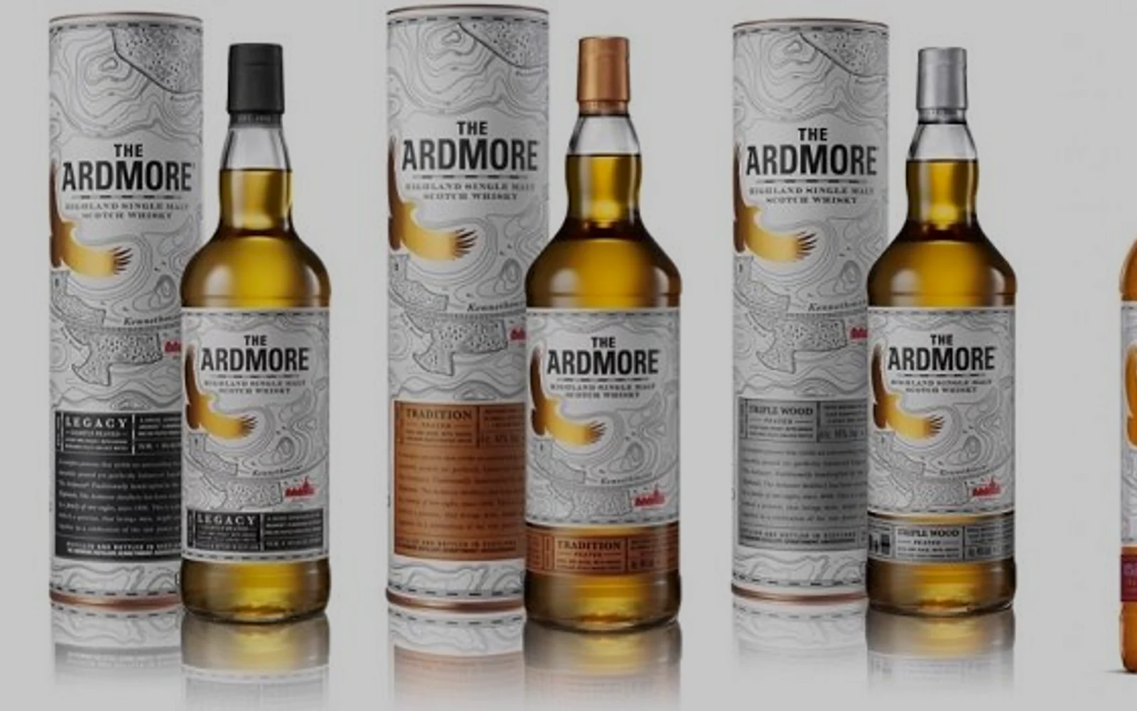 Ardmore production and whisky-making detail.