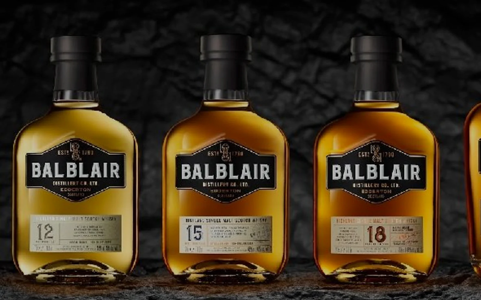 Balblair production and whisky-making detail.