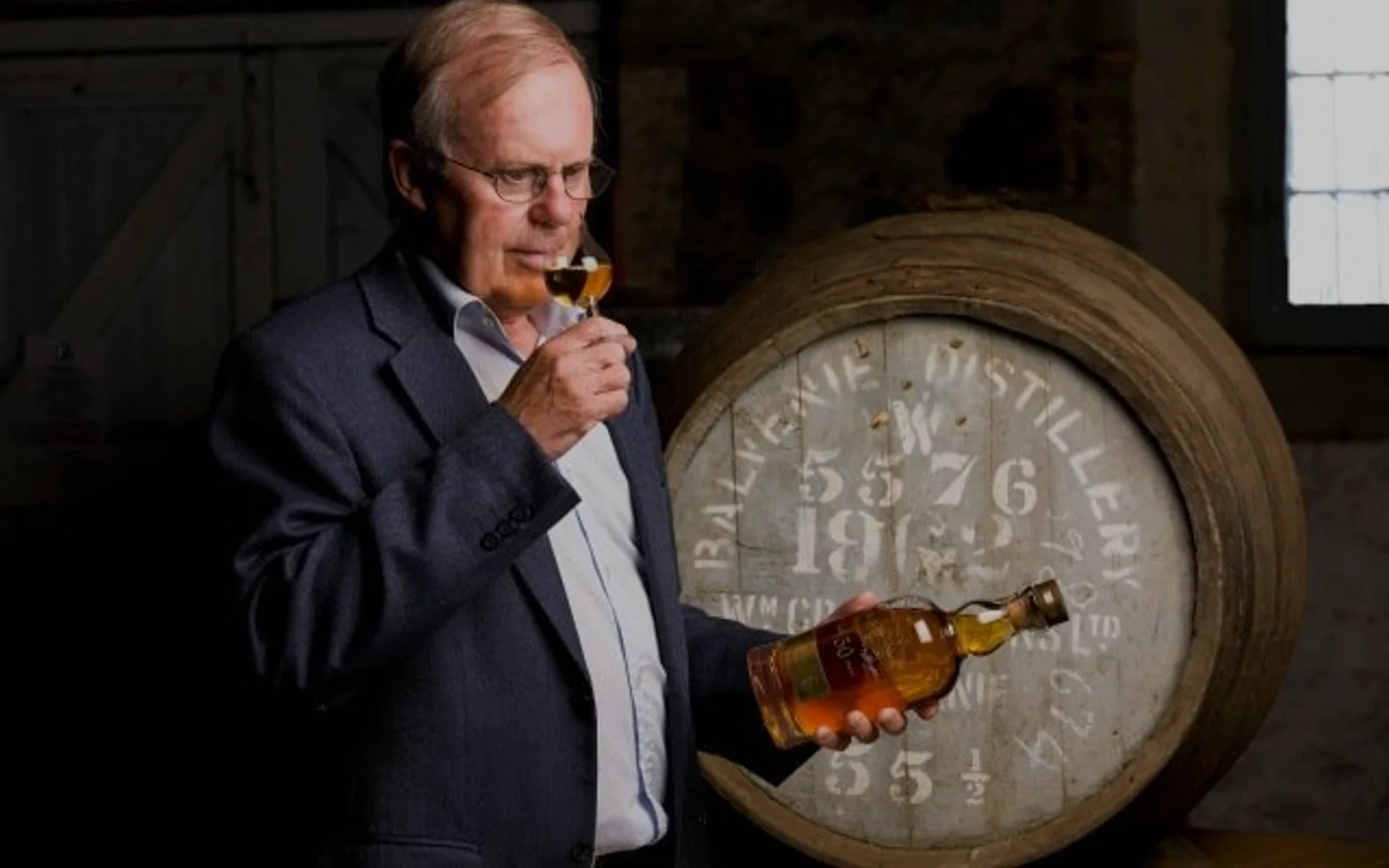 The Balvenie production and whisky-making detail.