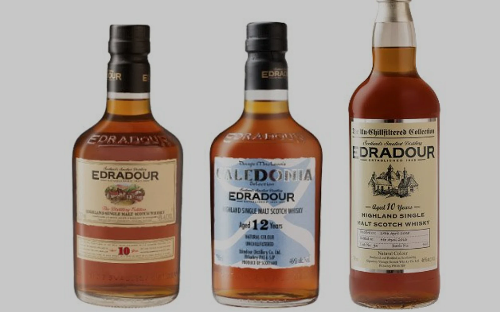 Edradour production and whisky-making detail.