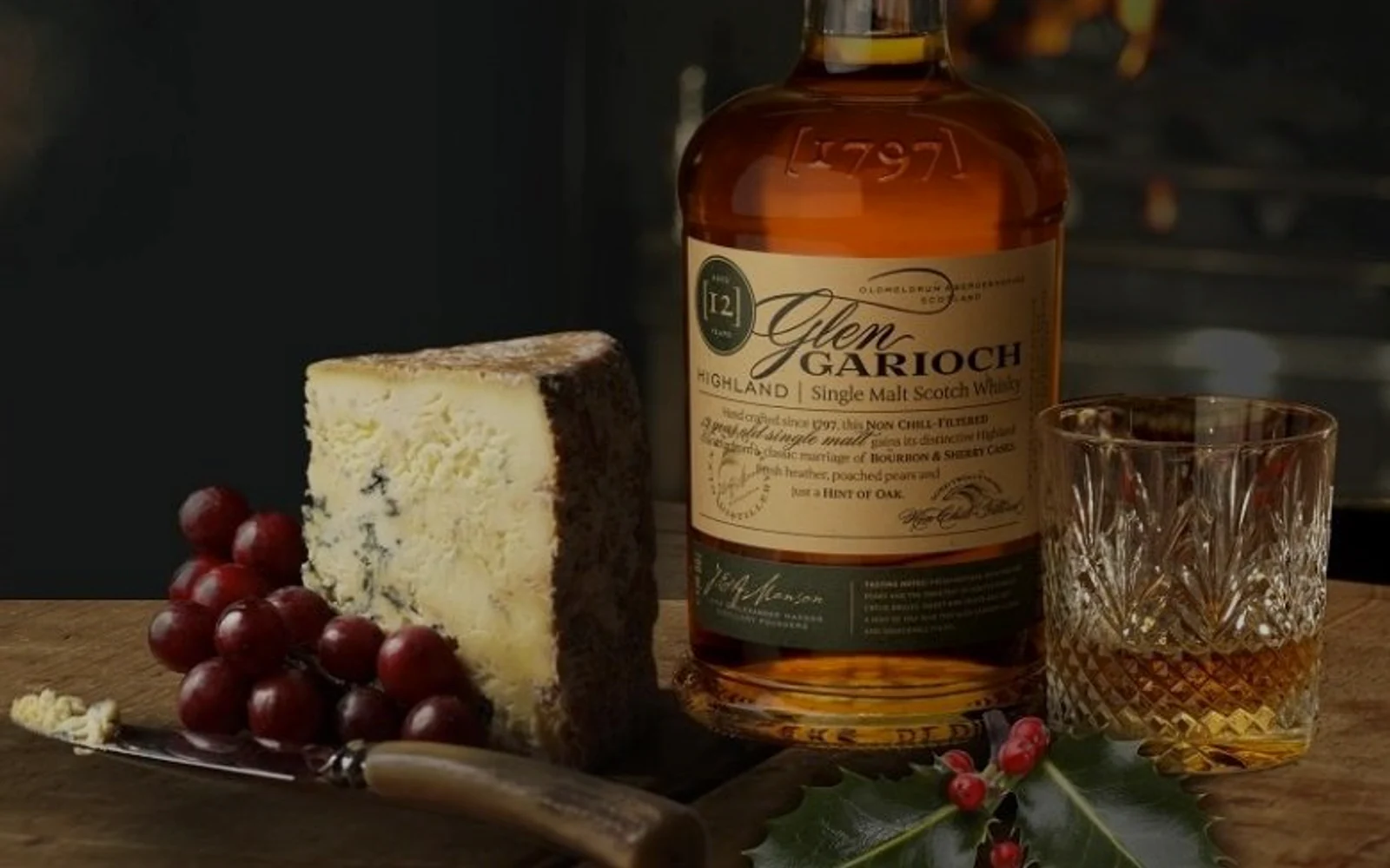 Glen Garioch production and whisky-making detail.
