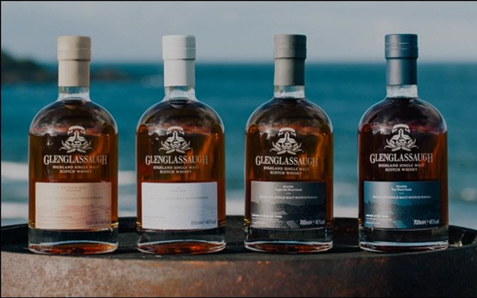 Glenglassaugh production and whisky-making detail.