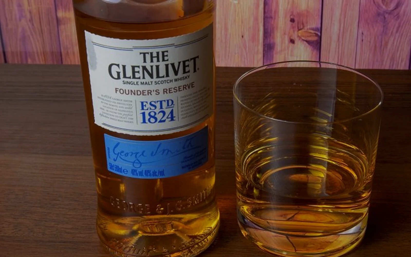 The Glenlivet production and whisky-making detail.