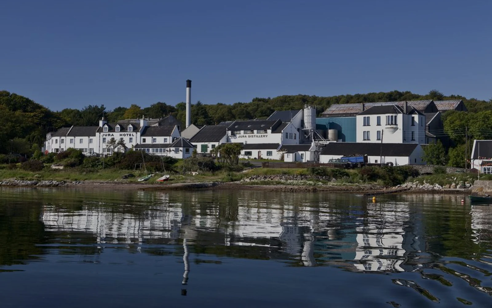 Jura production and whisky-making detail.
