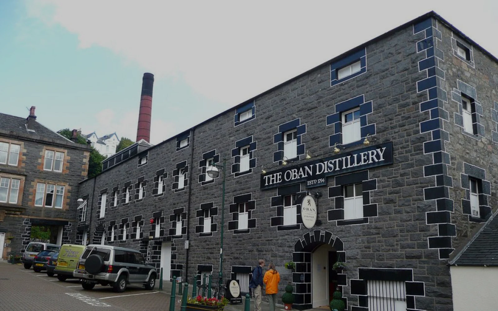 Oban production and whisky-making detail.