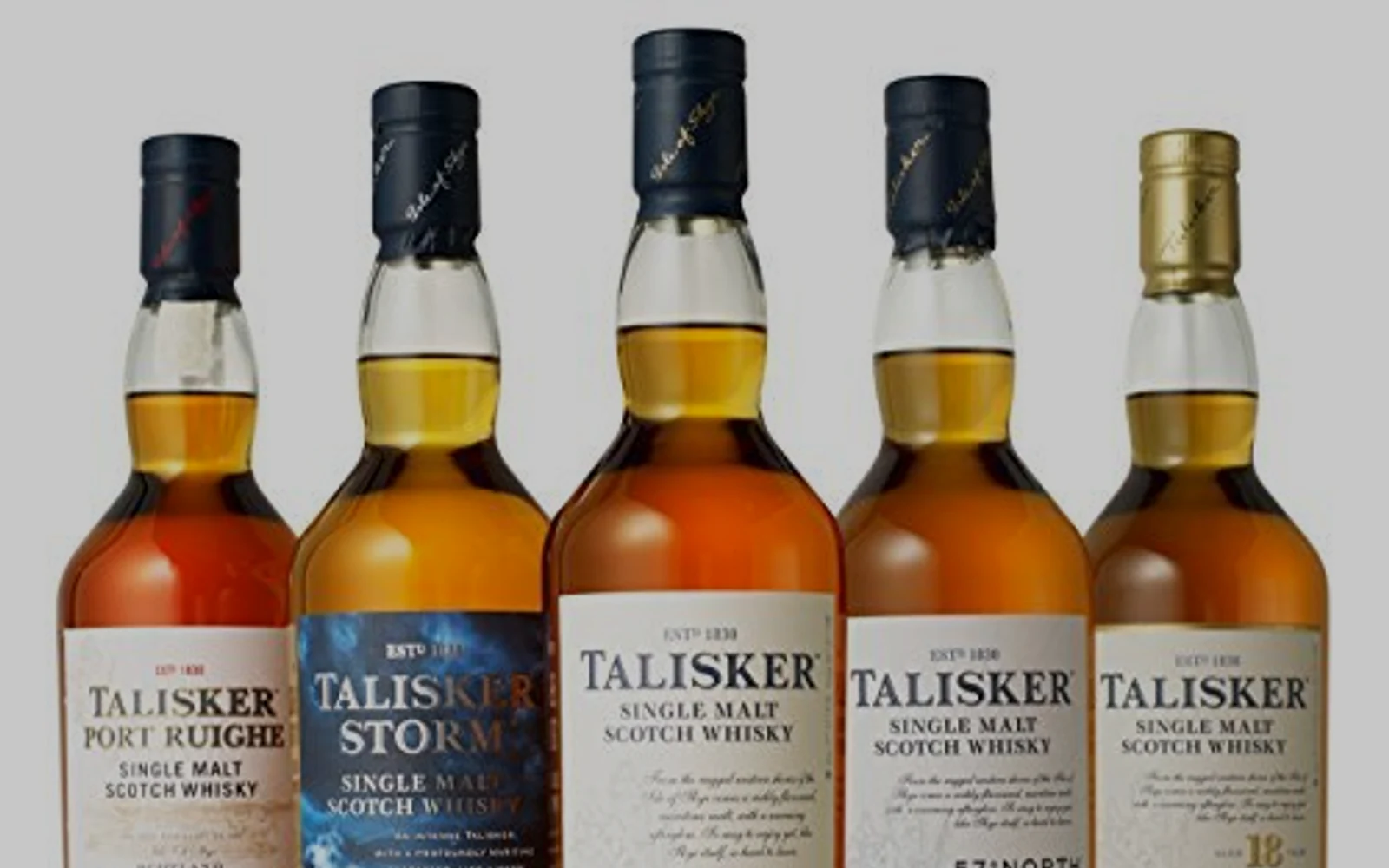 Talisker production and whisky-making detail.
