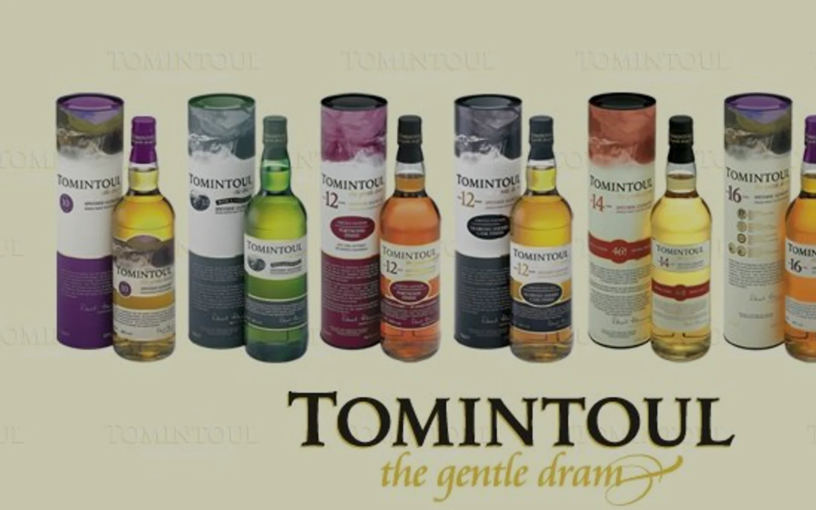 Tomintoul production and whisky-making detail.