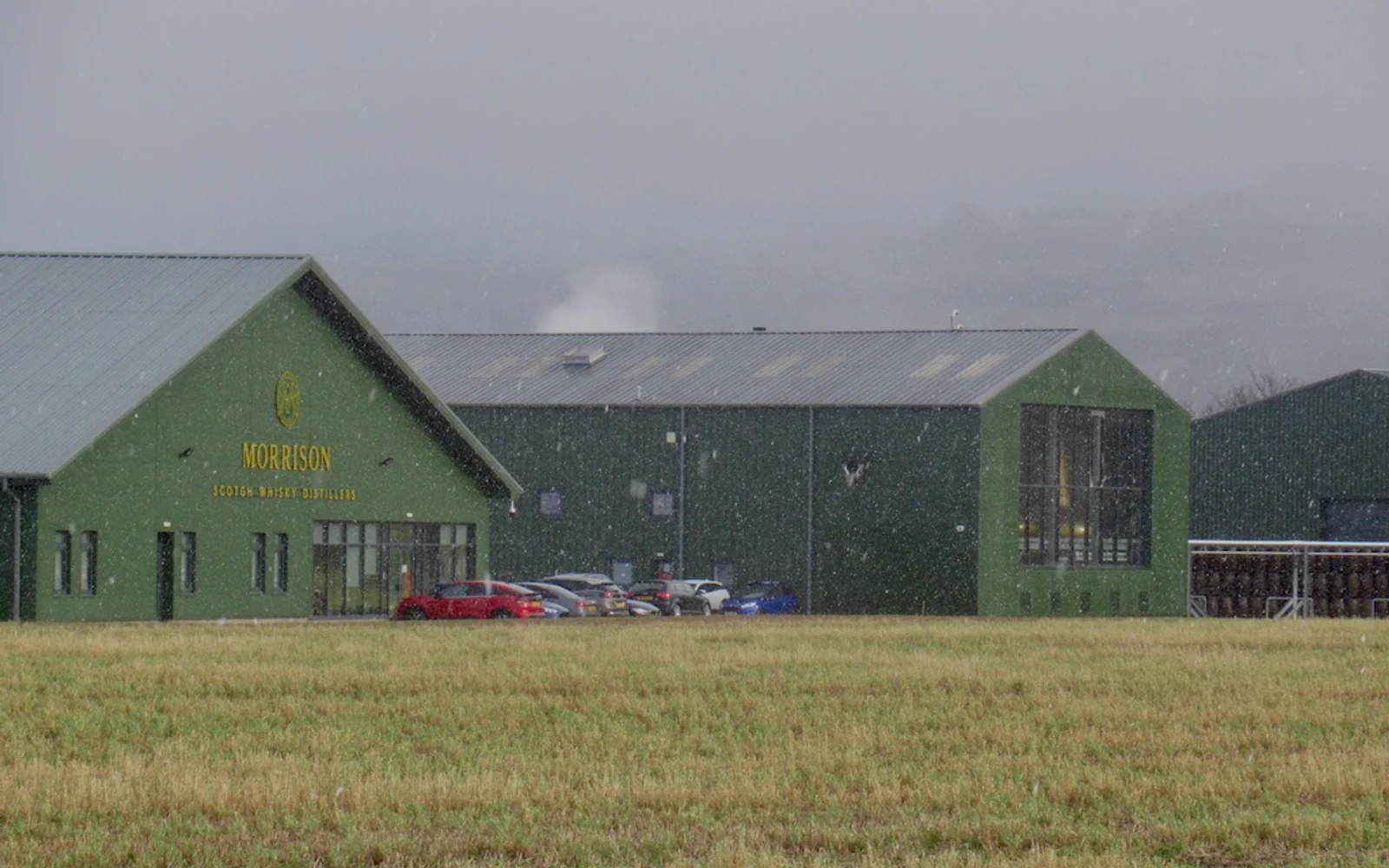 Landscape photograph of Aberargie distillery.