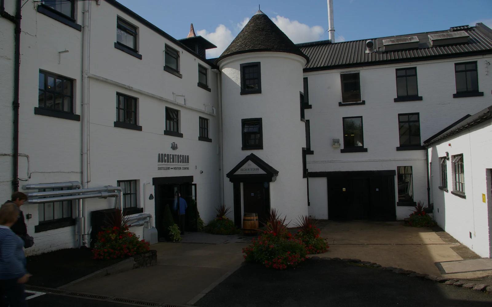Landscape photograph of Auchentoshan distillery.