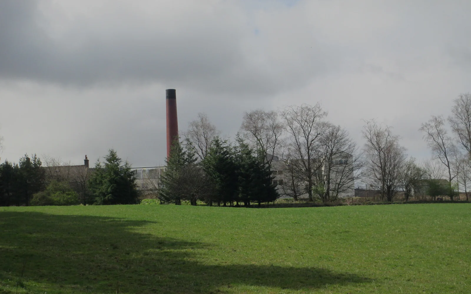Landscape photograph of Benrinnes distillery.