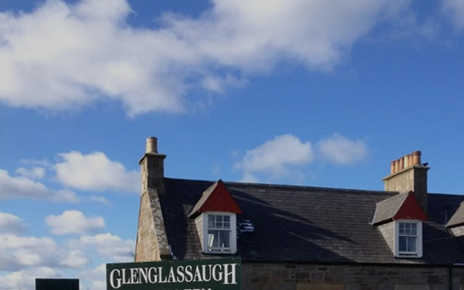 Landscape photograph of Glenglassaugh distillery.
