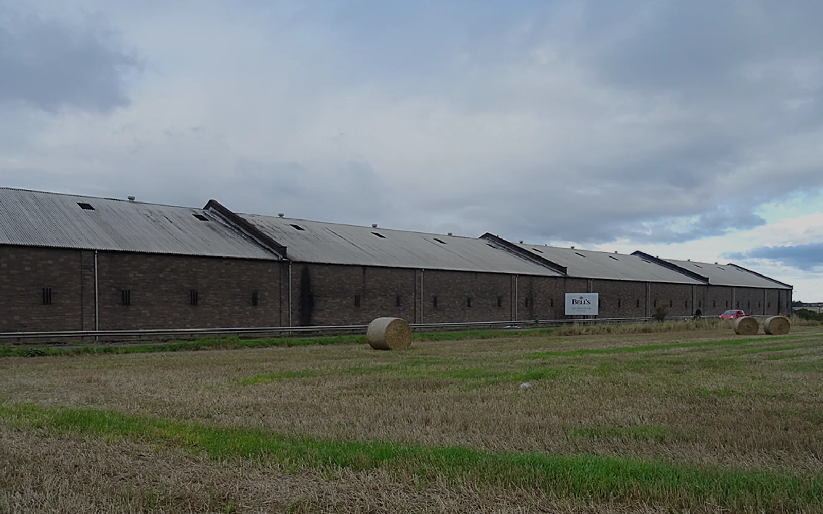 Landscape photograph of Inchgower distillery.