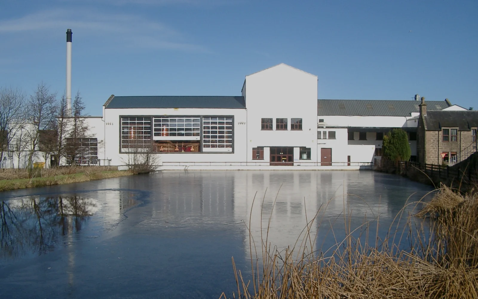Landscape photograph of Royal Brackla distillery.