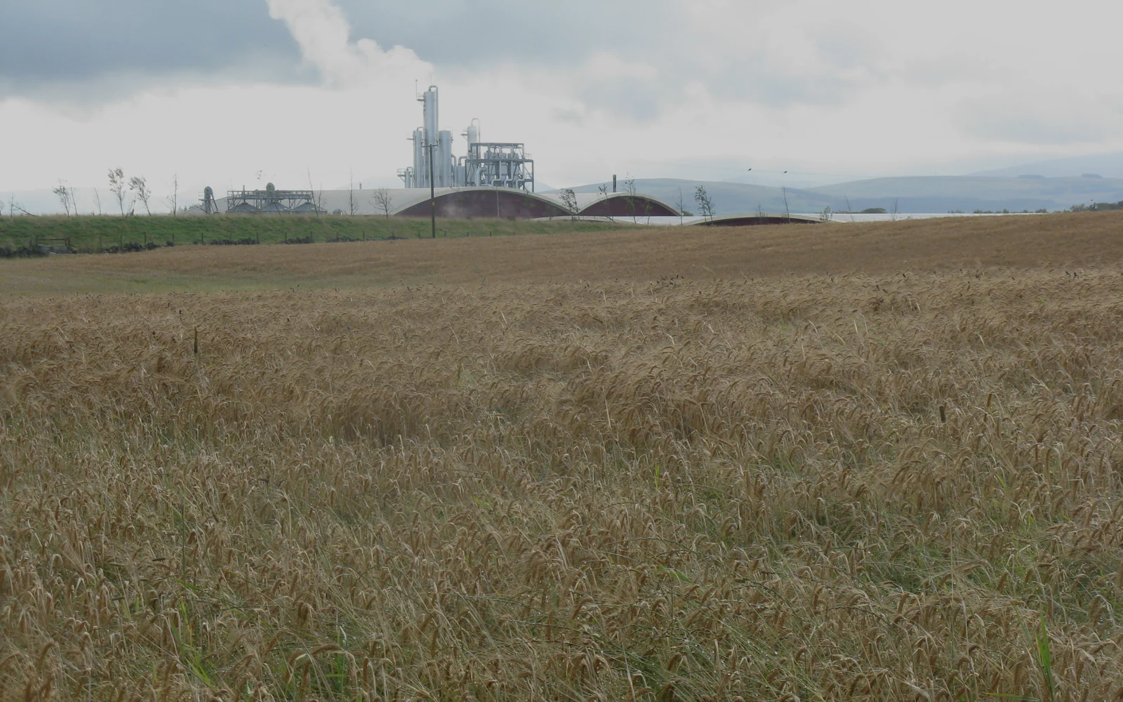 Landscape photograph of Starlaw distillery.