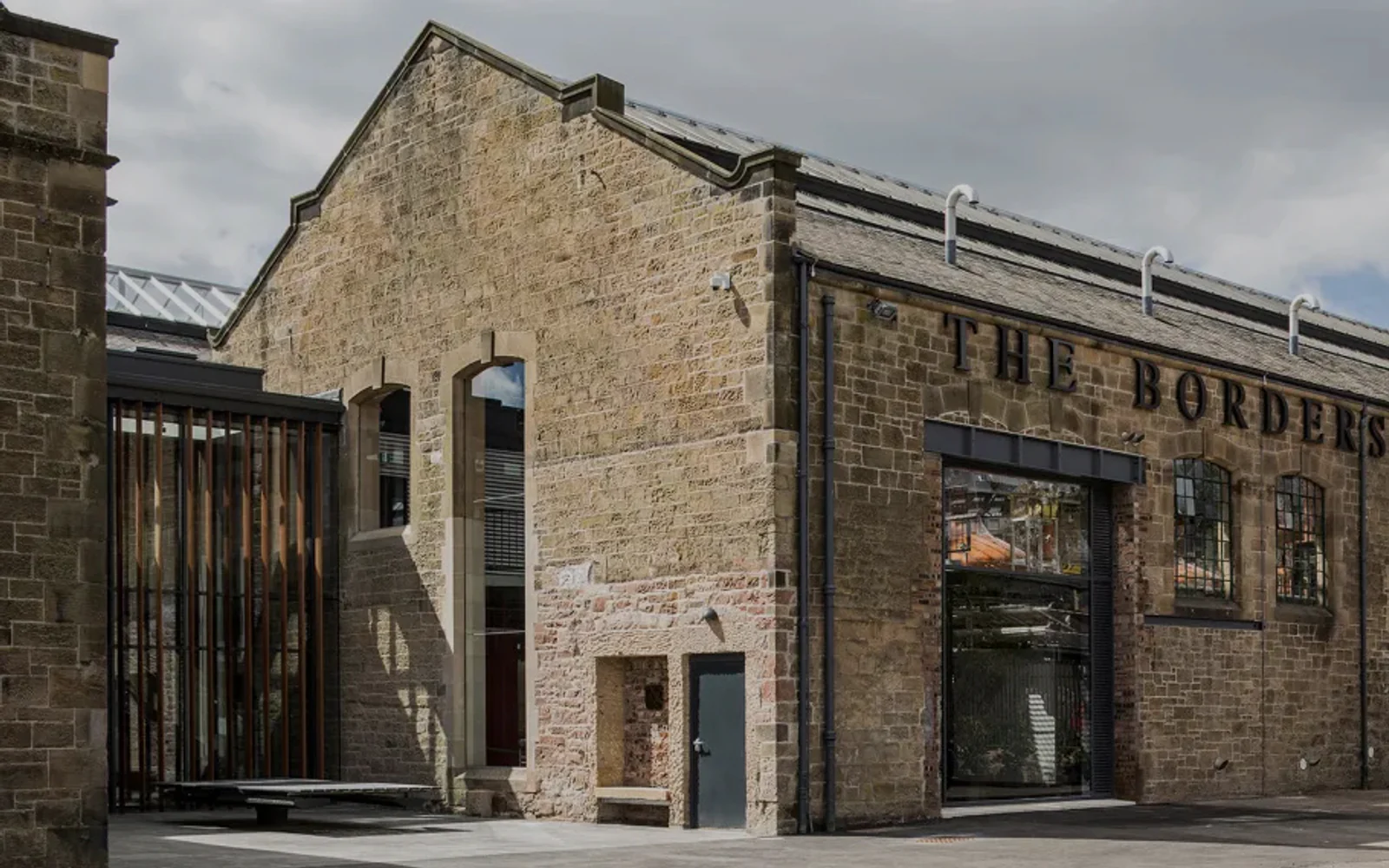 Landscape photograph of Borders distillery.