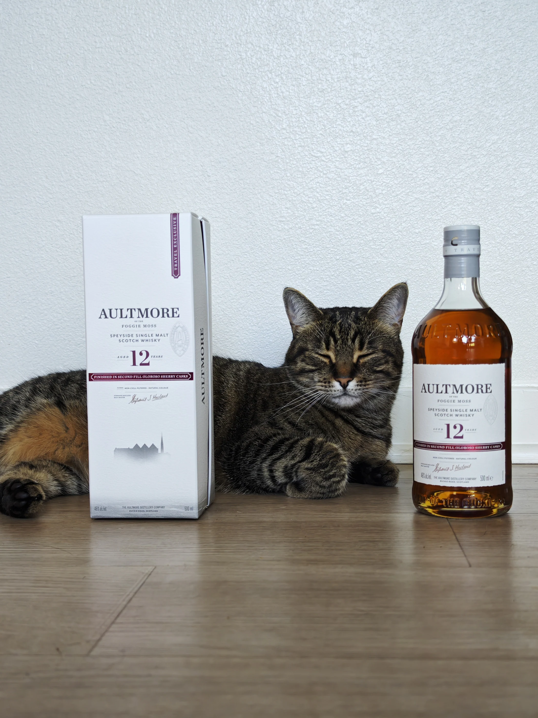 Collection photograph filed under the owner-supplied working label “Aultmore 12”; bottle facts await review.