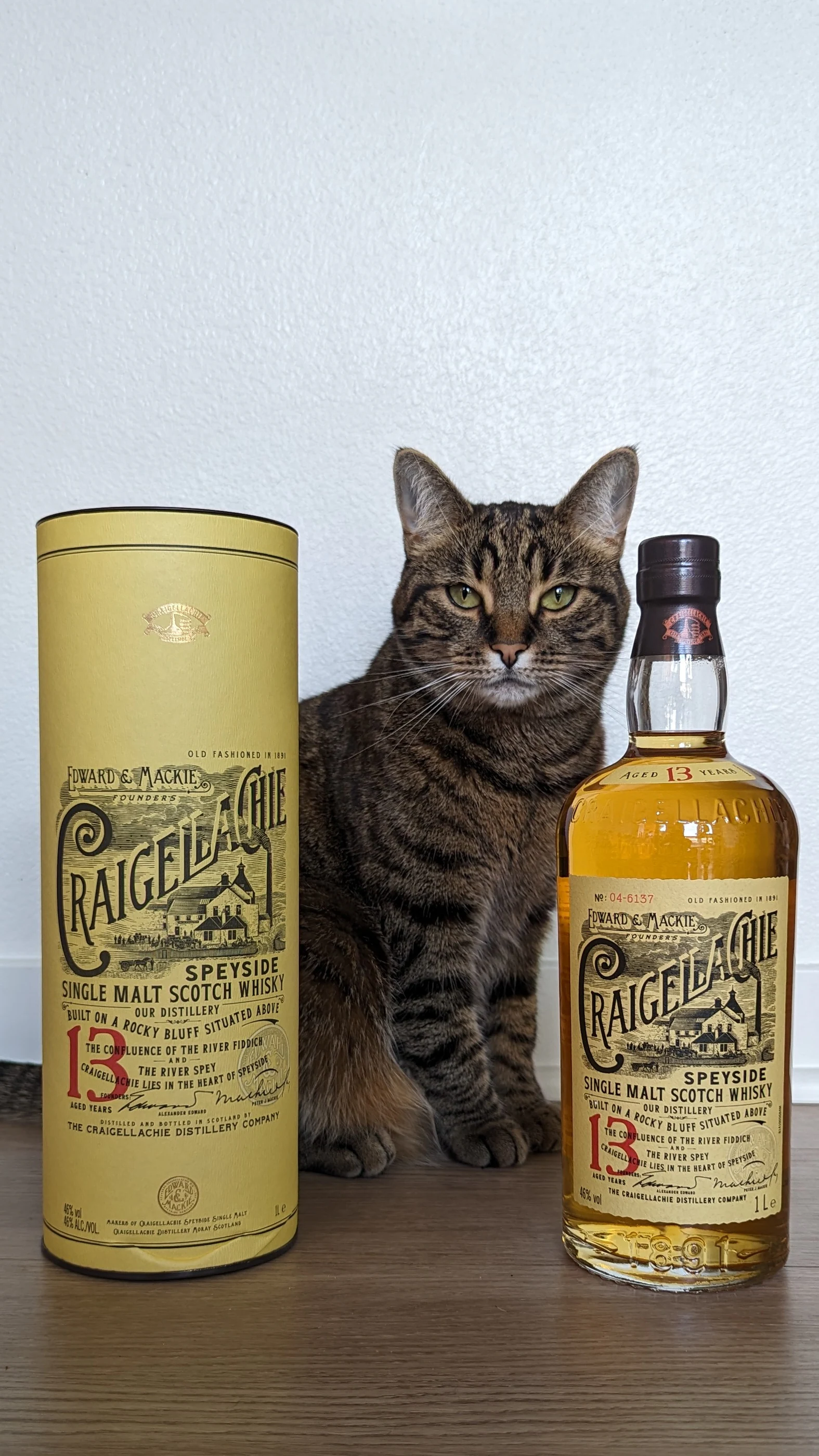 Collection photograph filed under the owner-supplied working label “Craigelachie 13”; bottle facts await review.