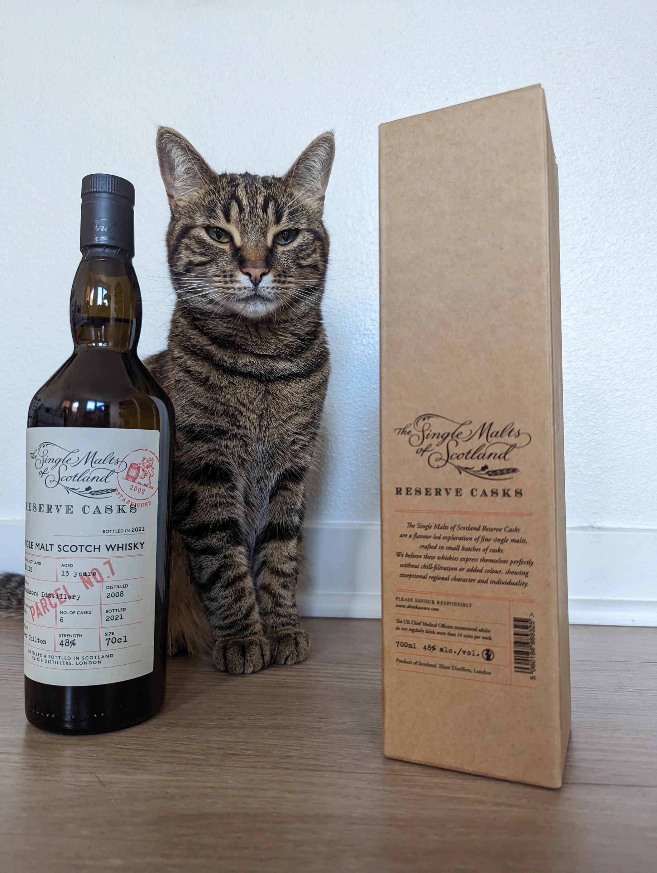 Collection photograph filed under the owner-supplied working label “Mannochmore 13”; bottle facts await review.