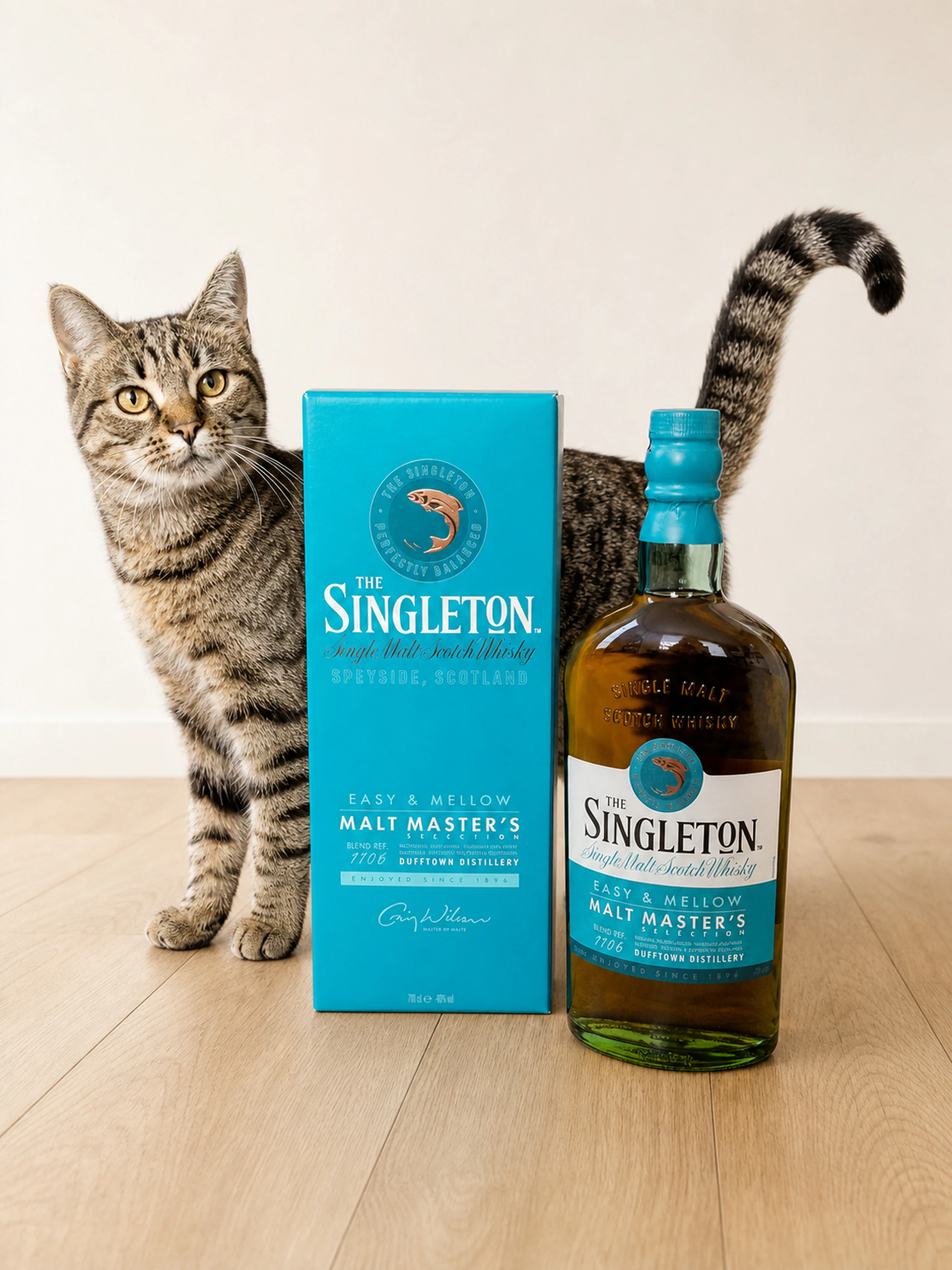 Collection photograph filed under the owner-supplied working label “Singleton Easy Mellow”; bottle facts await review.