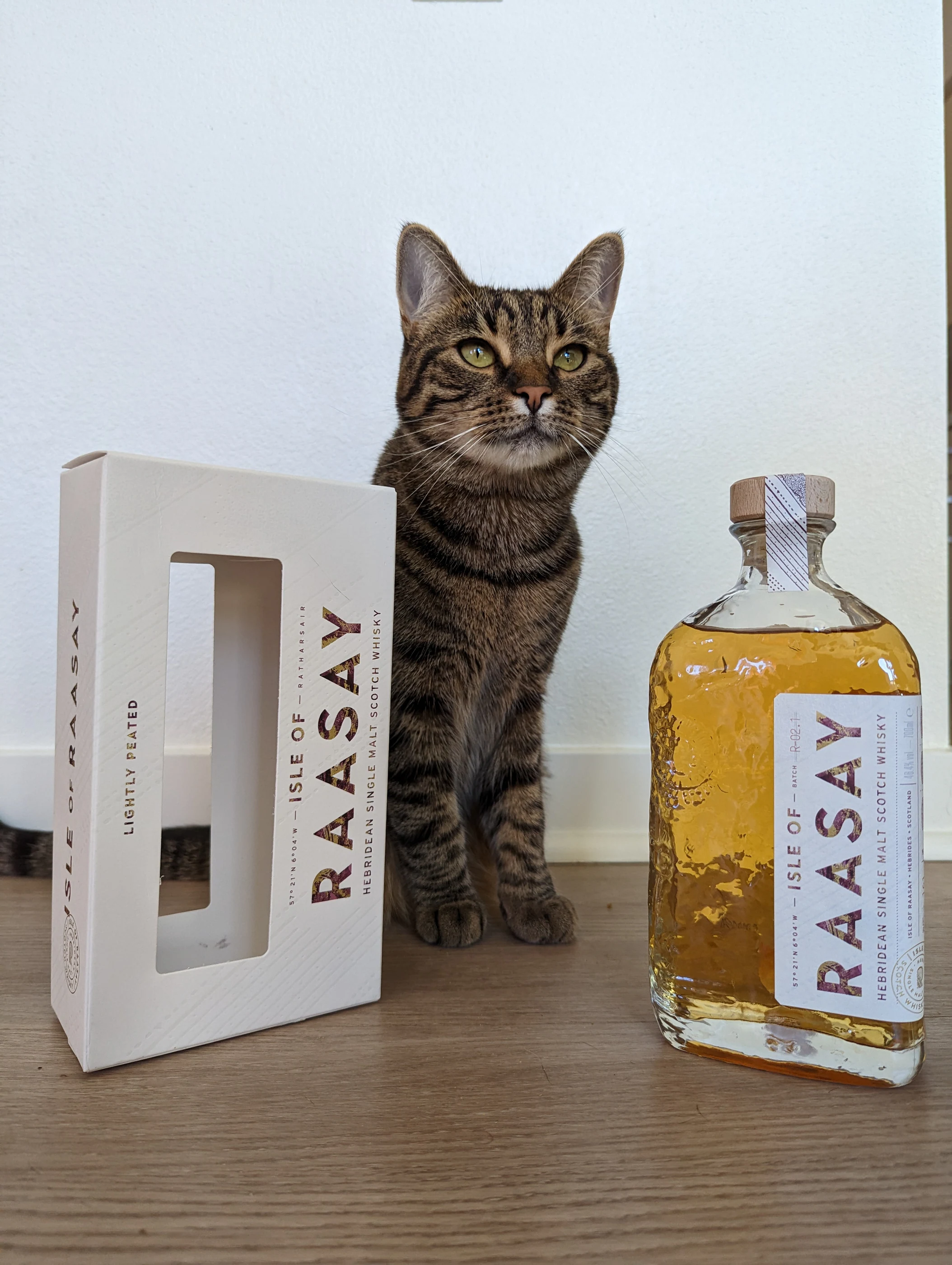 Collection photograph filed under the owner-supplied working label “Raasay”; bottle facts await review.
