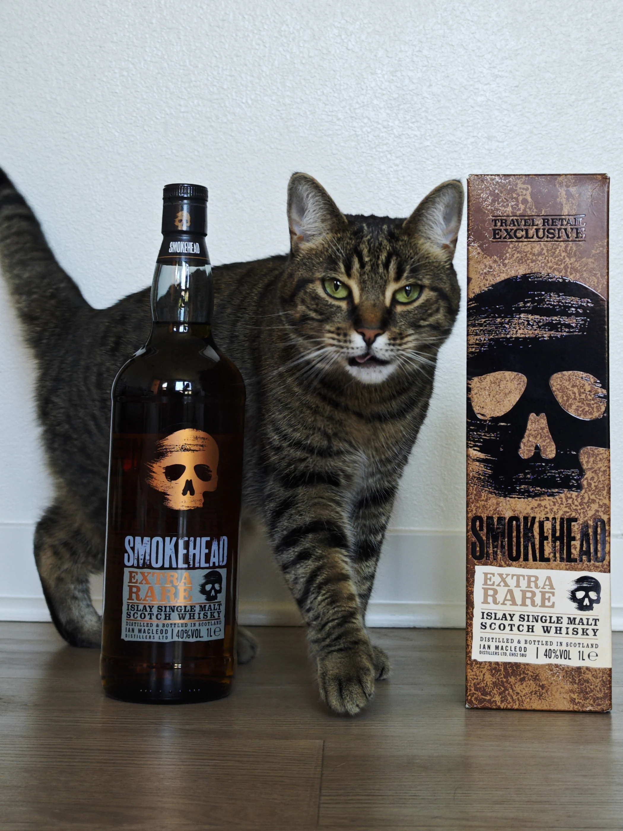 Collection photograph filed under the owner-supplied working label “Smokehead”; bottle facts await review.