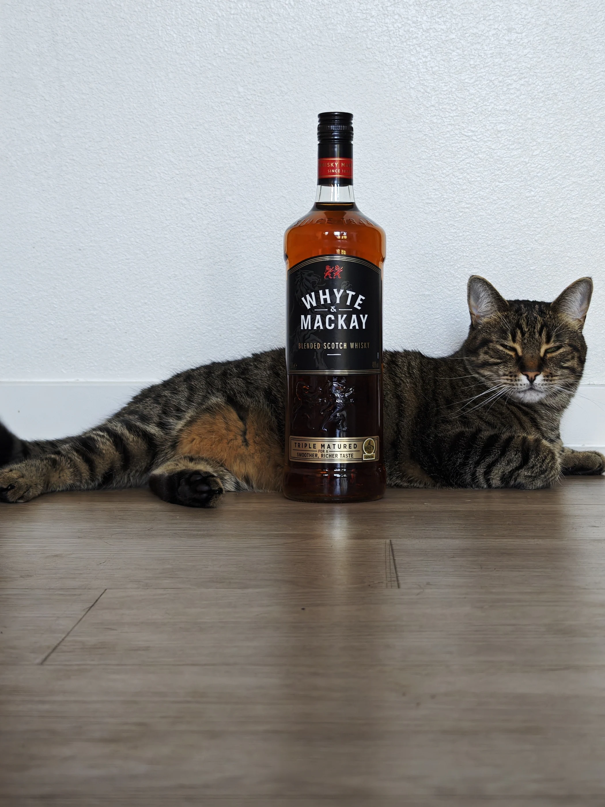 Collection photograph filed under the owner-supplied working label “Whyte & Mackay”; bottle facts await review.