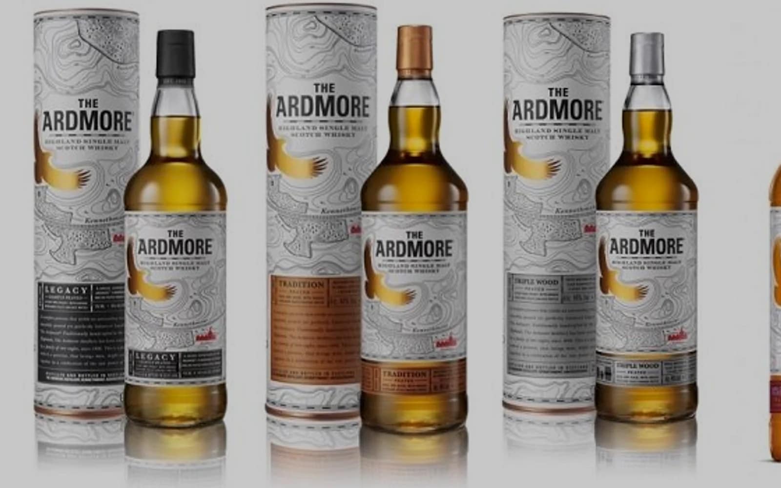 Ardmore production and whisky-making detail.