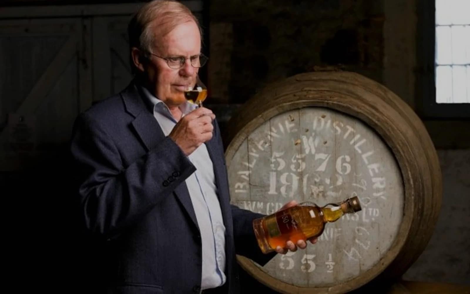 The Balvenie production and whisky-making detail.