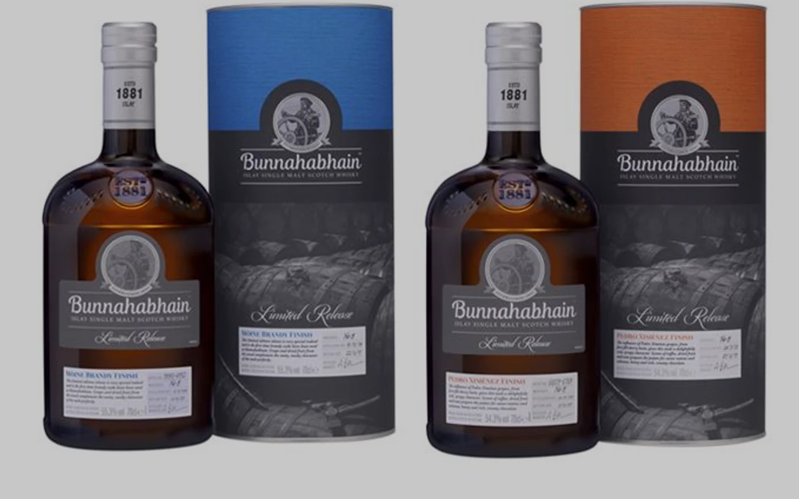 Bunnahabhain production and whisky-making detail.
