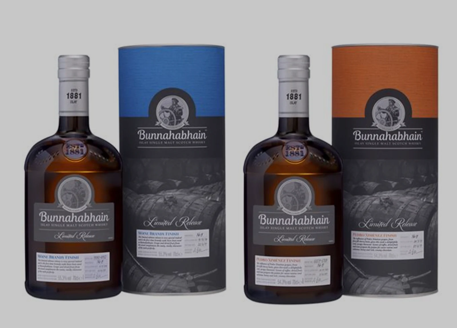 A group of Bunnahabhain whisky expressions from the editorial archive.
