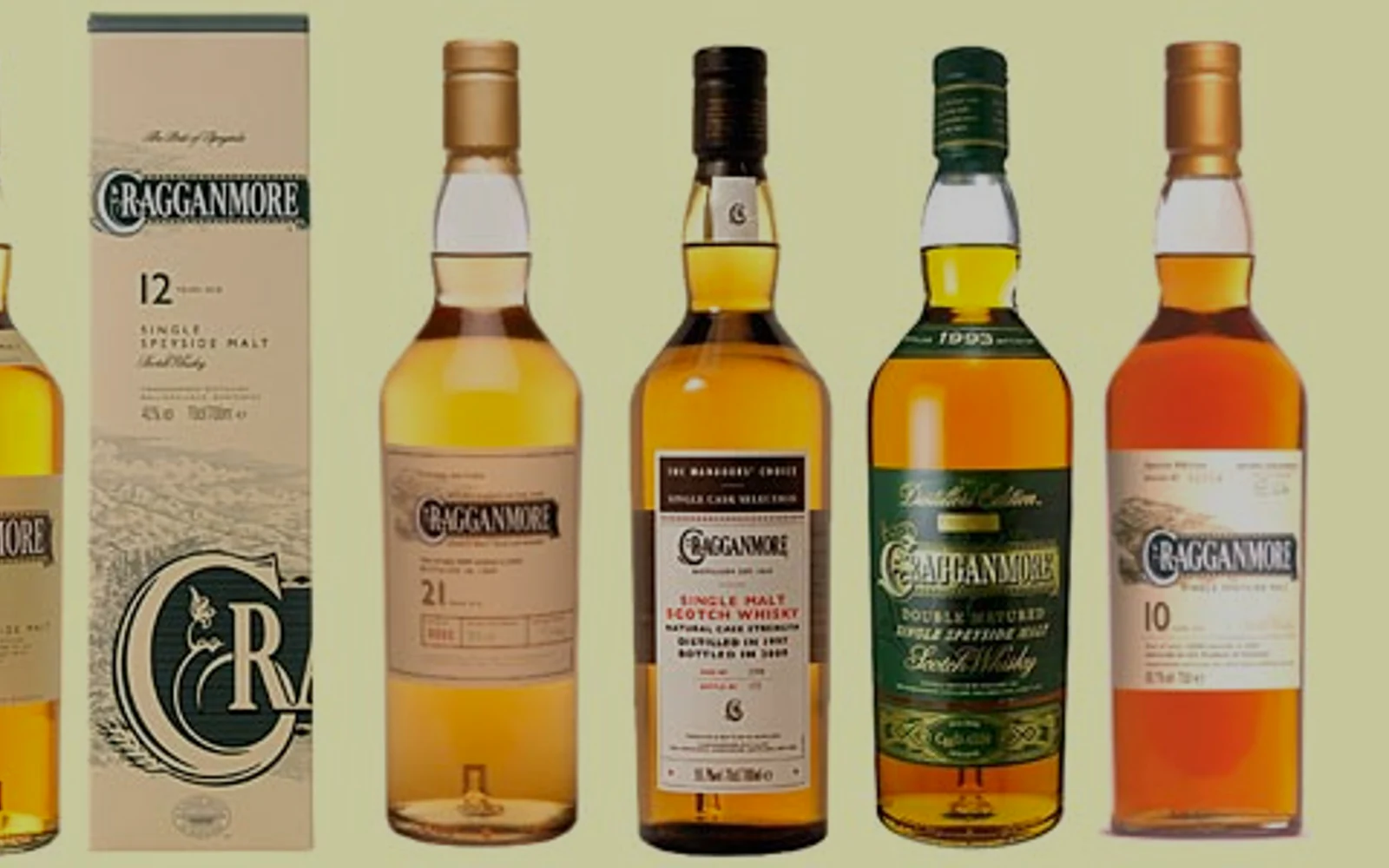 Cragganmore production and whisky-making detail.
