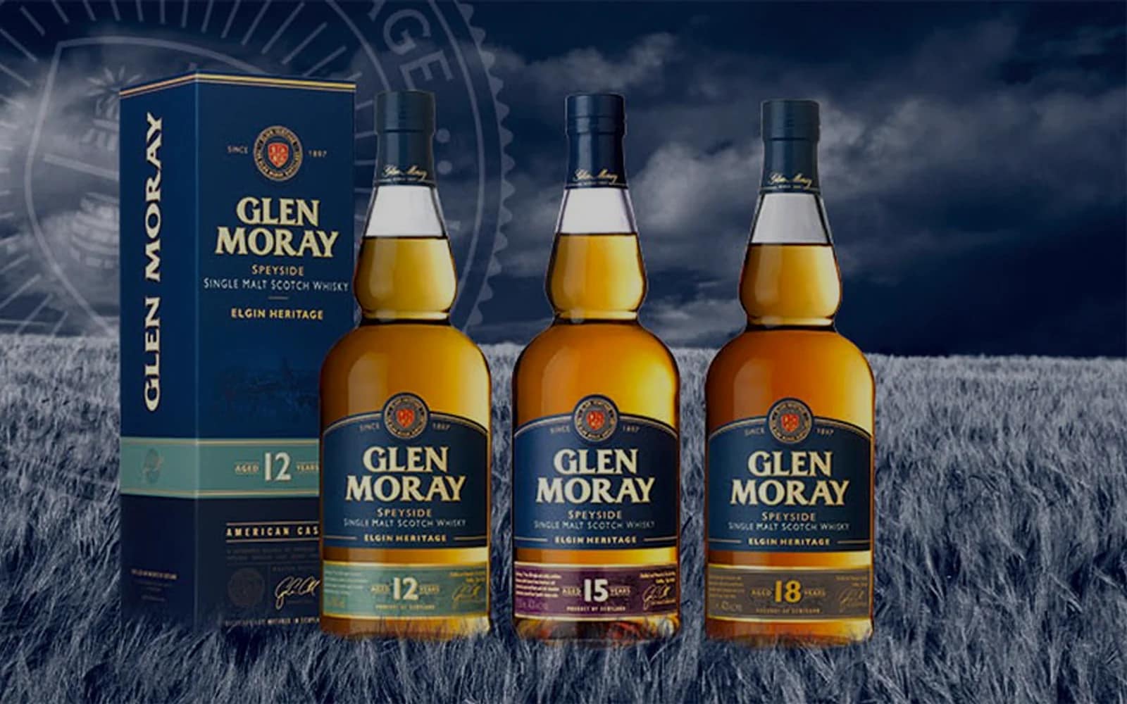 Glen Moray production and whisky-making detail.