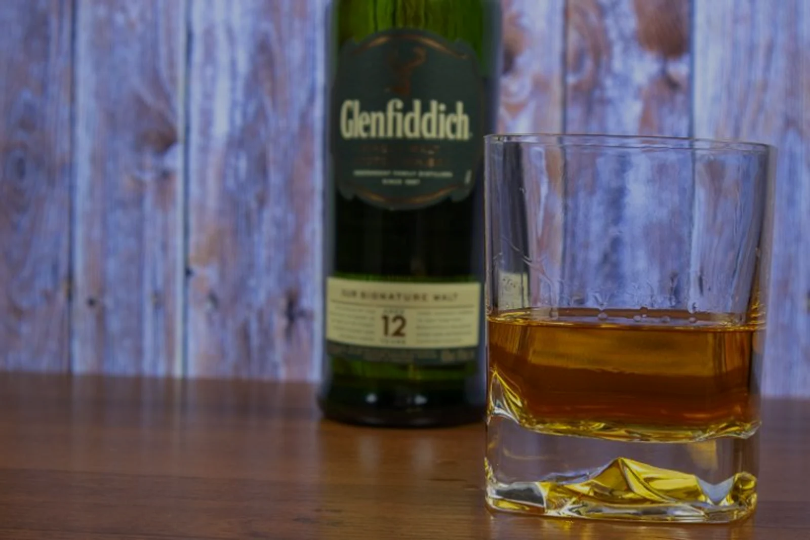 A group of Glenfiddich whisky expressions from the editorial archive.