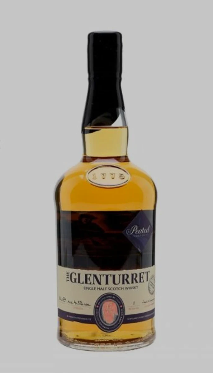 A group of The Glenturret whisky expressions from the editorial archive.