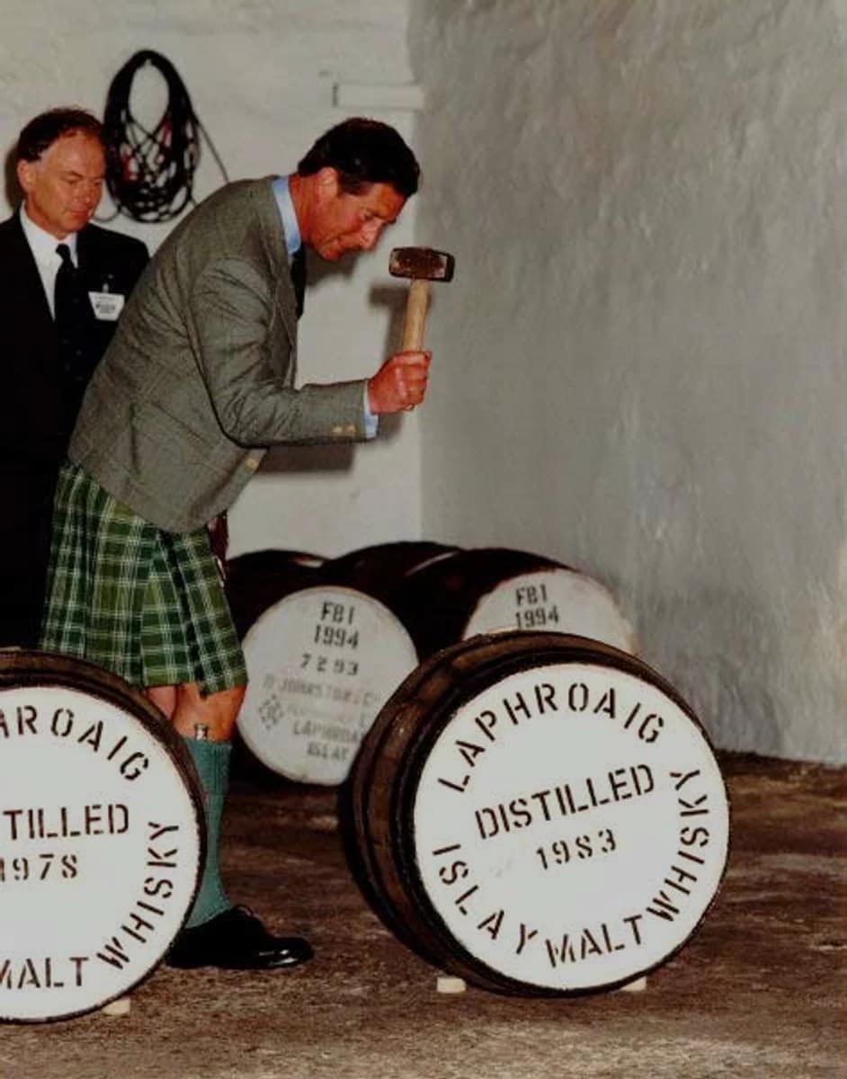 A group of Laphroaig whisky expressions from the editorial archive.