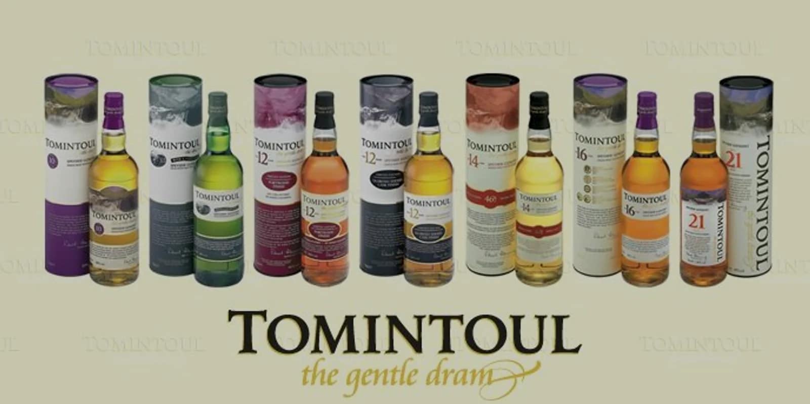 A group of Tomintoul whisky expressions from the editorial archive.