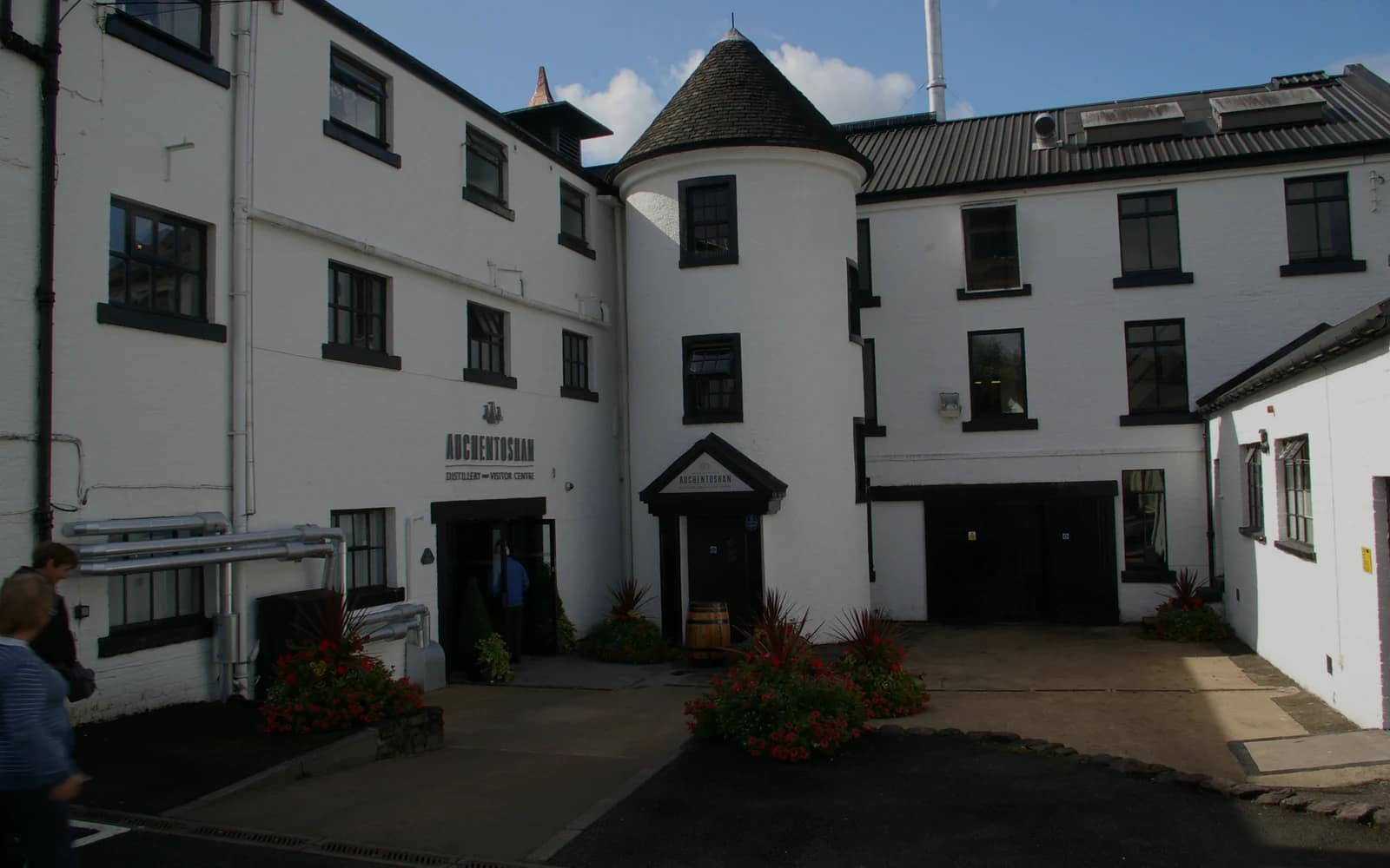 Landscape photograph of Auchentoshan distillery.