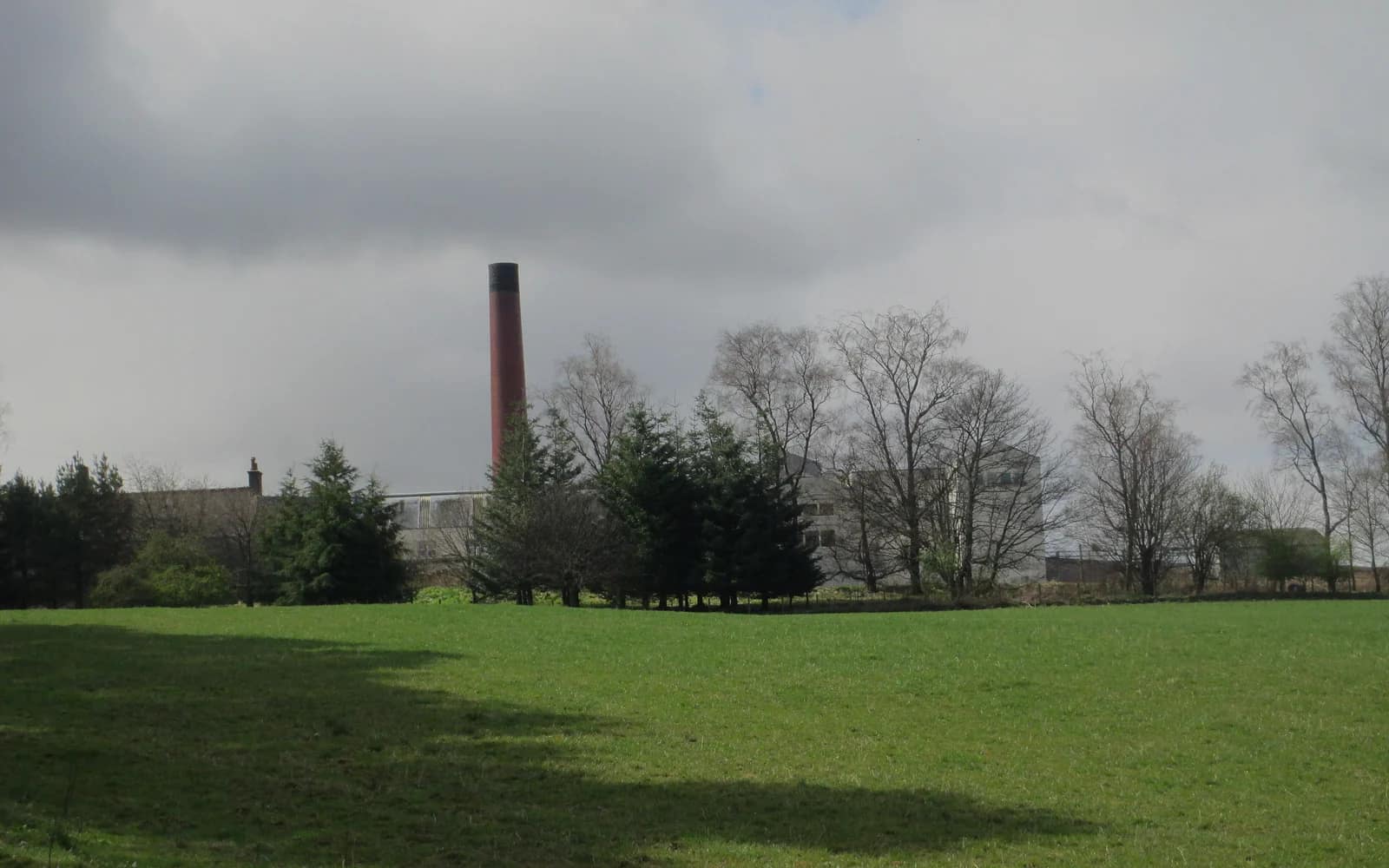 Landscape photograph of Benrinnes distillery.