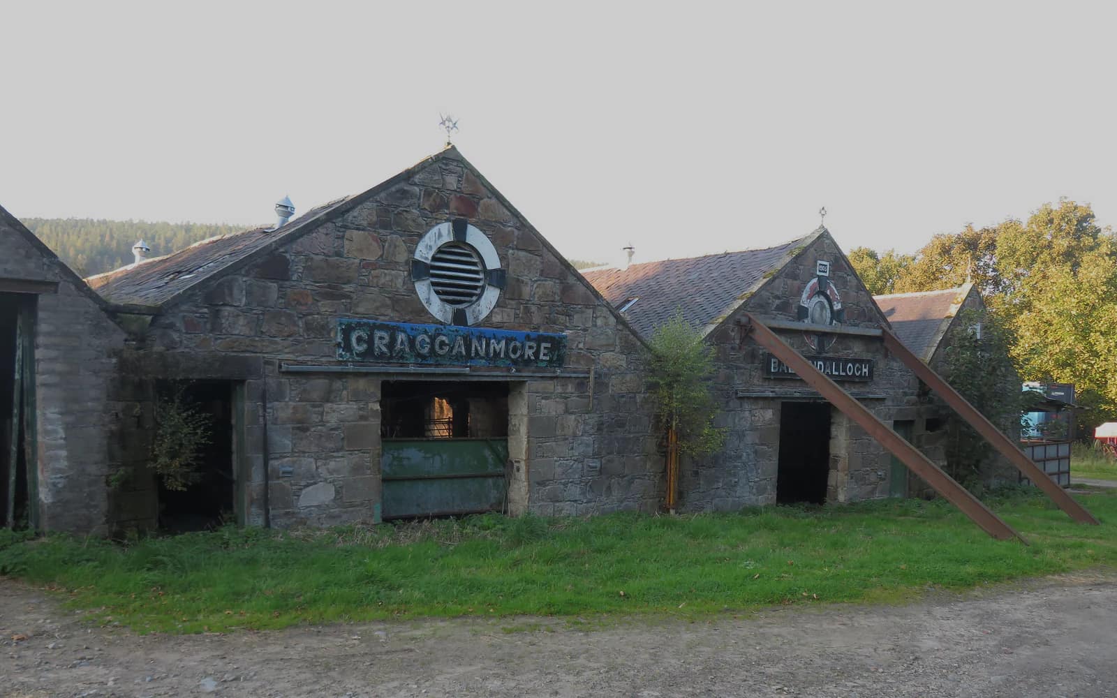 Landscape photograph of Cragganmore distillery.
