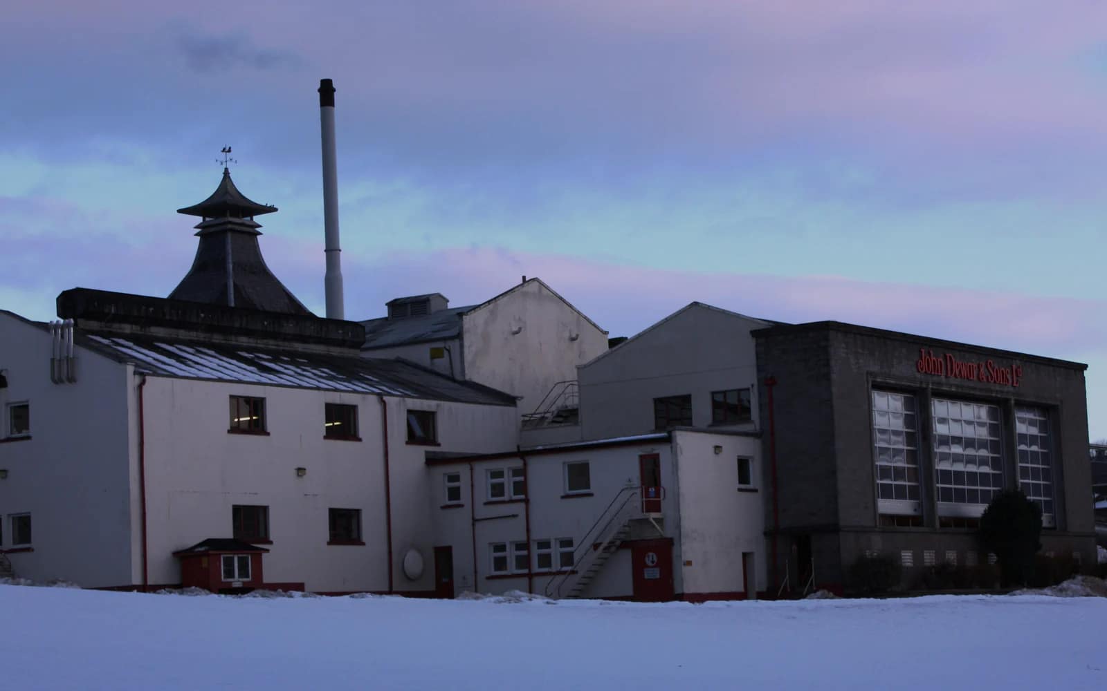 Landscape photograph of Craigellachie distillery.