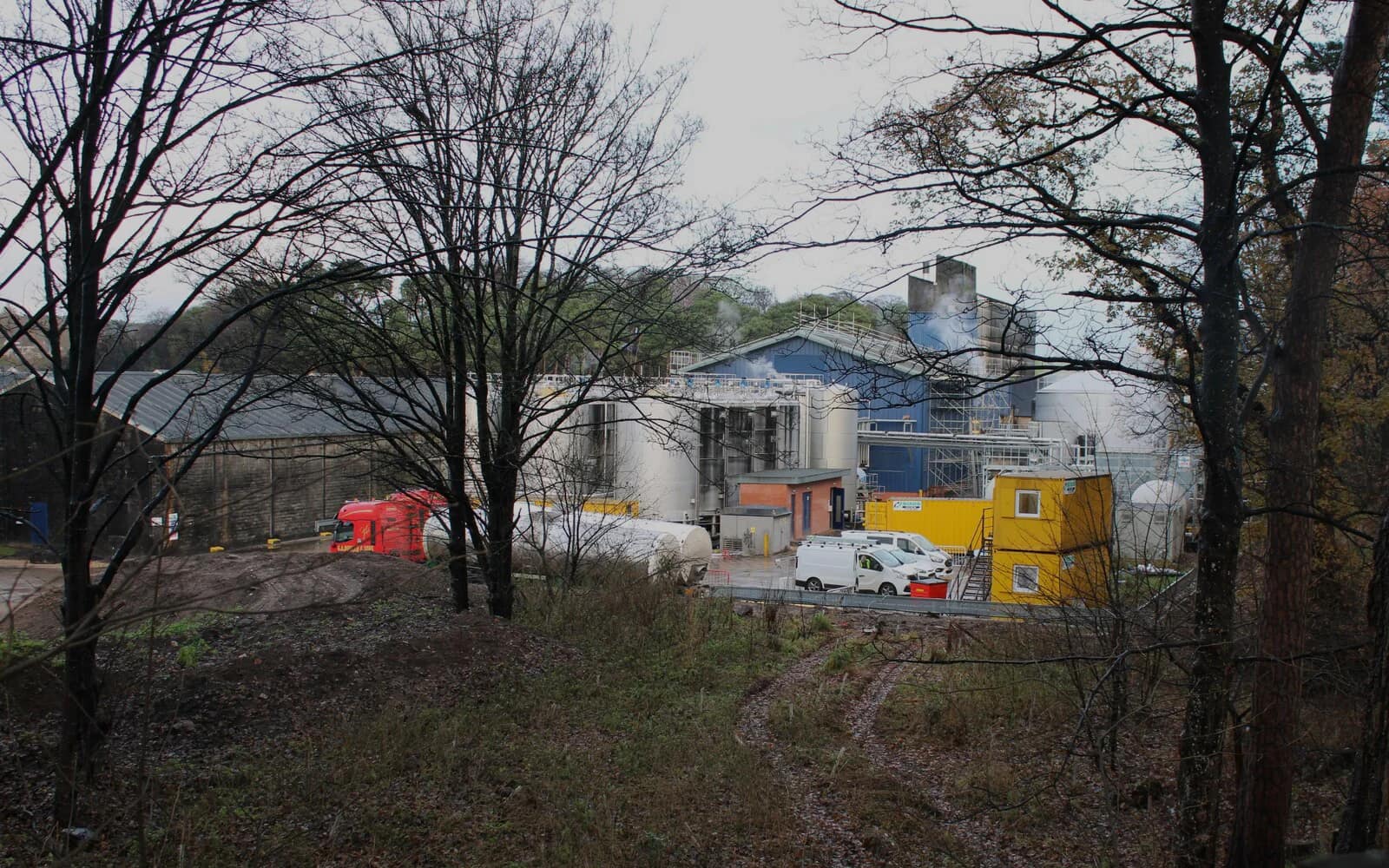 Landscape photograph of Glen Elgin distillery.