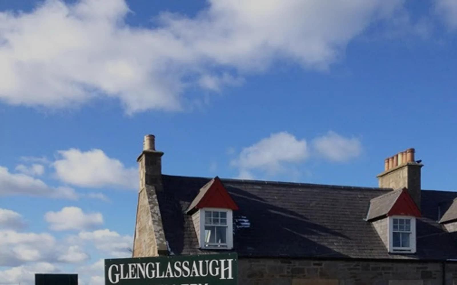 Landscape photograph of Glenglassaugh distillery.