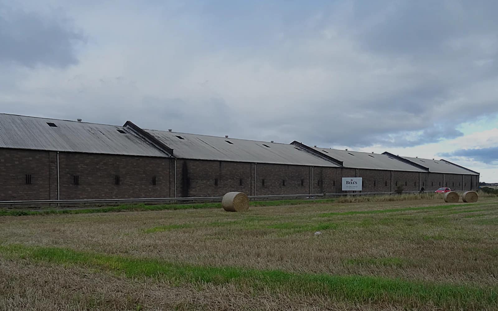 Landscape photograph of Inchgower distillery.